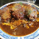 ポークカツカリー