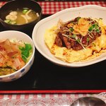 勝乃屋 - ステーキハントンライス @1,620円