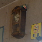 スープカリィの店 ショルバー - 鳥さん見てたよ　柱時計