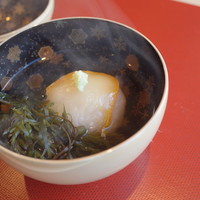 料理屋 植むら - お椀　蓮根饅頭
