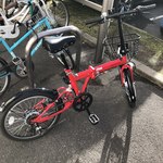 サイゼリヤ - 赤い自転車