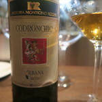 オステリア・オリエーラ - 30年2月　ALBANA DI ROMAGNA CODRONCHIO 2012