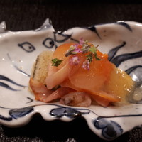 津の守坂 小柴 - 赤貝子持ち昆布