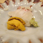 うを徳 - 明石の鯛、江差の雲丹そして湯葉