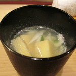 うを徳 - 宍道湖の白魚のお椀