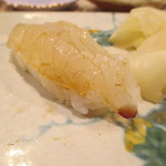 うを徳 - 平目の昆布〆