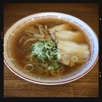 喜多方食堂 - 蔵出し醤油ラーメン 650円