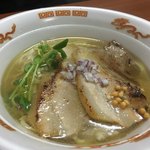 ◼️名古屋コーチンとホタテの芳醇塩らぁめん 850円
          