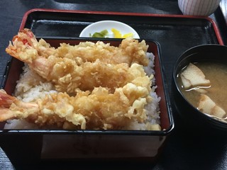 Notoya - 上天丼（汁つき）1,400円