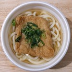 デイリーヤマザキ - ⑤大きなお揚げのきつねうどん
