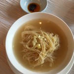 香桃 - 海老ワンタン入り汁そば