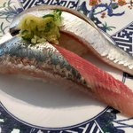 廻鮮寿司 塩釜港 - 相方お気に入りの「イワシ」！！