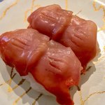 廻鮮寿司 塩釜港 - 相方の大好きな「赤貝」…