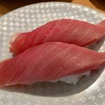 廻鮮寿司 塩釜港 - ラストは「天然中とろ」で〆！！