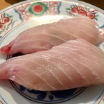 廻鮮寿司 塩釜港 - 私は「生めかじき」をペロリ！！