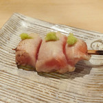 鳥しき - さび（ささみわさび乗せ）