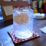 灯 - みかん酒ソーダ割り