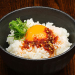 居酒屋わし家 - たっちゃん葱ラー油飯