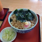 Yanagiya - たぬきそば(450円)