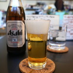 Shiro Kakkoya - アサヒスーパードライ中瓶