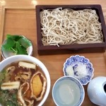 まん作 - 四季のおそば…『せいろそばと豚けんちん汁』かみふらのポーク