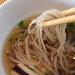 まん作 - 後半、お蕎麦入れてみました(*^^)vコレも美味しい♡