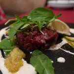 イタリア料理 モナリザン - 馬肉のバットゥータアップ
