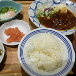 Hakata Fukuichi - 煮込みハンバーグ定食