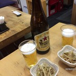 鰻専門店 愛川 - とりあえずビール