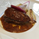 レストラン ヴァリエ - 国産Ａ５フィレ肉とフォアグラ（最高！）