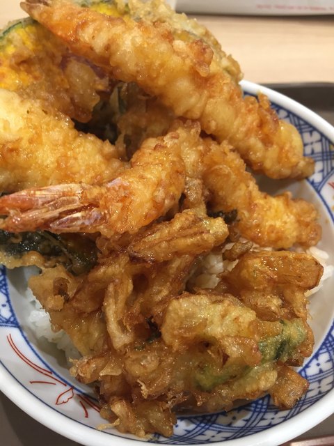 江戸前天丼濱乃屋 セブンパークアリオ柏 逆井 天丼 天重 食べログ