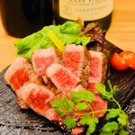 Charcoal-grilled Omi beef Steak