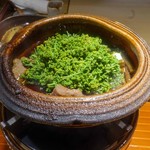 紀風 - あか牛のヒレ肉と花山椒のすき焼き