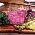 熟成肉バル レッドキングコング 橋本 - お肉の塊！！どーーーーん！！！