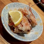 のらくら - 南蛮エビのから揚げ　３３０円