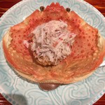銀座 しのはら - [蒸し寿司]
      あん肝、ずわい蟹