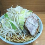 ラーメン二郎 - 小ラーメン　辛いやつ　ニンニク