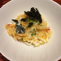 銀座 しのはら - [ご飯]
                      たらば蟹と雲丹のご飯