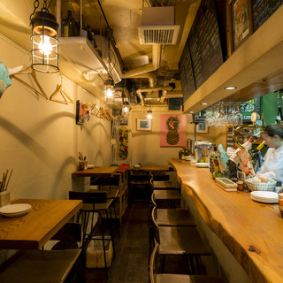 アットホームで落ち着く空間