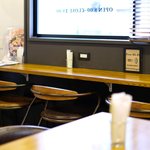 cafe OGU1 - 店内のテーブル席の風景です