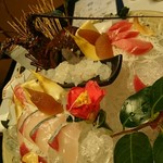 勝美 - 大皿お造り盛り。