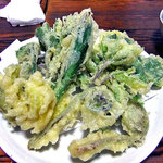 よし半 - 山菜天ぷら