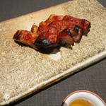 茶禅華 - （2018年2月　訪問）蜜汁叉焼。しっかりとした味わいながら豚の良い香りもジューシーさも楽しめる出来でした。