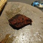 茶禅華 - （2018年2月　訪問）脆皮鴿子。シェフのスペシャリテ、鳩の胸肉。こちらはシットリしつつもパサつきを一切感じない仕上がりで美味しかったです。