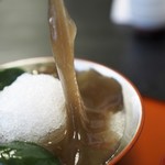 ぎおん徳屋 - びよーんと伸びる