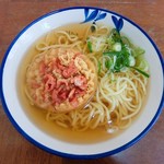 喫茶サントス - 料理写真:素駅そば（天ぷら60円トッピング）