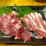 馬刺し（ひも・ふたえご）