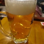 俺のホルモンもつ家　金太 - ビール