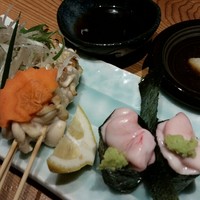 吉祥寺 三うら - 焼き白子
                    トロトロで最高っ！！！ニンニク醤油がお勧め♪