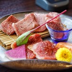 Yonezawa Gyuu Yakiniku Kotora - ■牛タン御膳 2571円